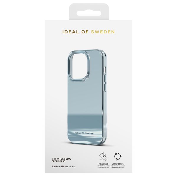 iDeal of Sweden Mirror Case Apple iPhone 14 Pro - Sky Blue