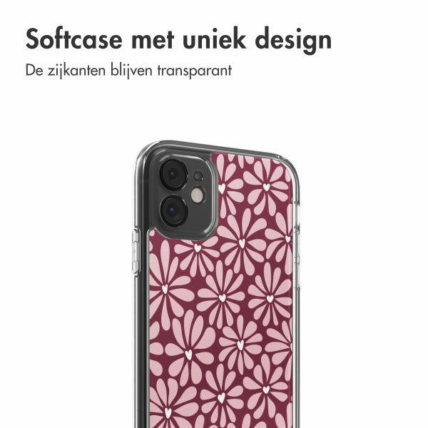 imoshion Design hoesje Apple iPhone 11 - Bloom Love Blush