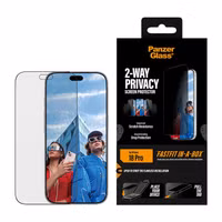 PanzerGlass Ultra Wide Fit FastFit in-a-box Privacy Screenprotector Apple iPhone 18 Pro
