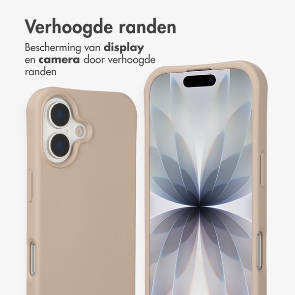 imoshion Color Backcover met afneembaar koord met MagSafe Apple iPhone 17 - Nude