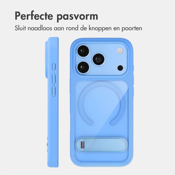 Accezz Hold Backcover met MagSafe Apple iPhone 18 Pro / 17 Pro - Light Blue