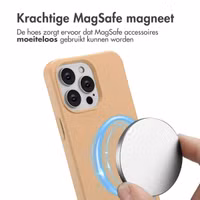 imoshion Color Backcover met afneembaar koord MagSafe Apple iPhone 15 Pro Max - Nude