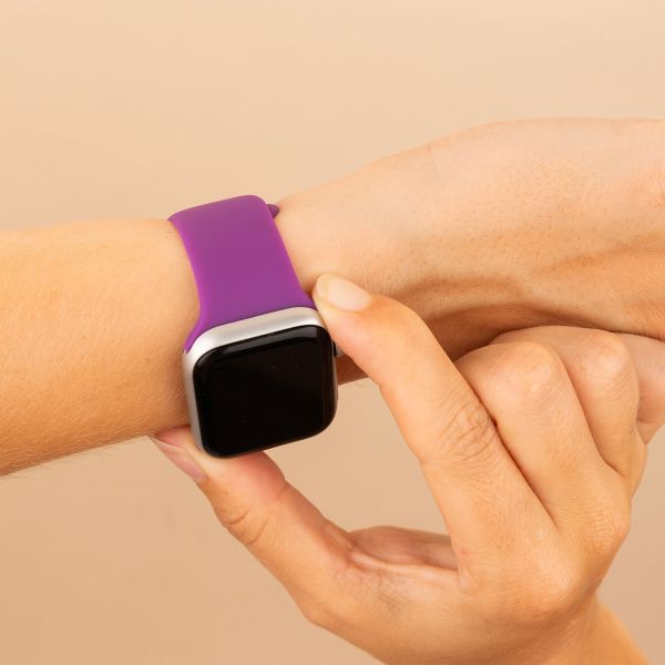 imoshion Silicone⁺ Strap Apple Watch | 38/40/41/42 mm - Size S/M - Purple