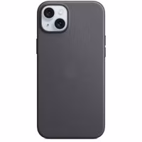 Apple FineWoven Backcover MagSafe Apple iPhone 15 Plus - Zwart