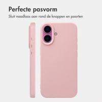 imoshion Texture Backcover Apple iPhone 16 - Roze