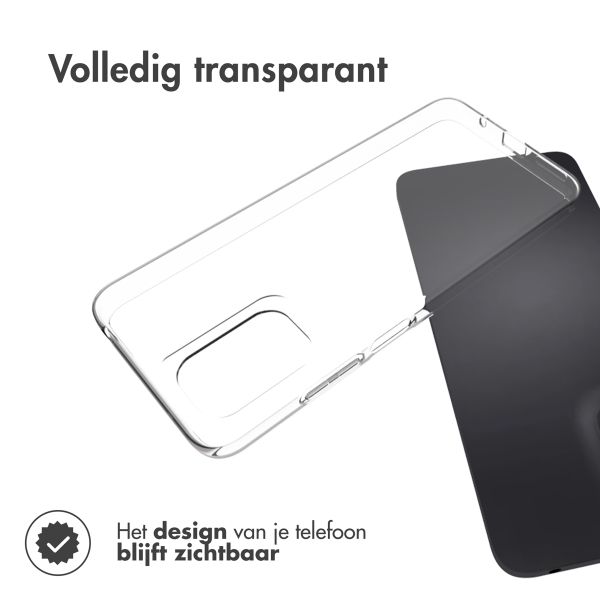 Accezz Clear Backcover Motorola Moto G05 / E15 - Transparant