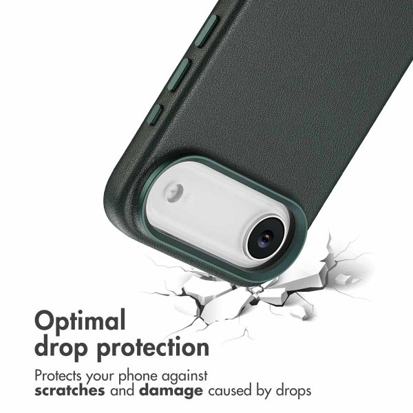 Accezz Leather Back Cover with MagSafe Apple iPhone Air - Cedar Green