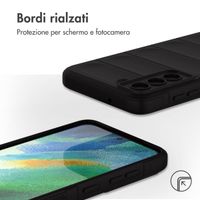 imoshion EasyGrip Backcover Samsung Galaxy S21 FE - Zwart