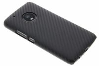 Carbon Hardcase Backcover Motorola Moto G5 Plus