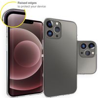 Accezz Clear Backcover Apple iPhone 13 Pro Max - Transparant
