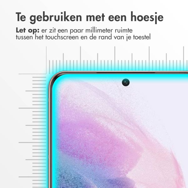 Accezz Gehard Glas Screenprotector 2-pack Samsung Galaxy S22 Plus / S23 Plus