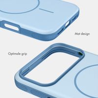 imoshion Color Backcover met Thin MagSafe Ring Apple iPhone 18 Pro / 17 Pro - Lichtblauw