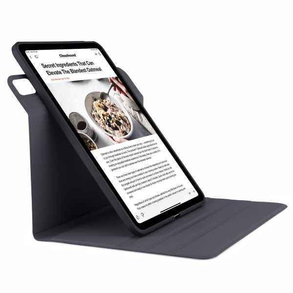 Pipetto Origami No5 Rotating Folio Case Apple iPad Pro 13 (2024) M4 - Zwart