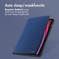 Accezz Classic Tablet Case Samsung Galaxy Tab S10 Plus / Tab S9 FE Plus / Tab S9 Plus - Donkerblauw