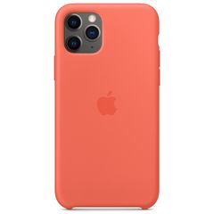 Apple Silicone Backcover Apple iPhone 11 Pro - Clementine Orange