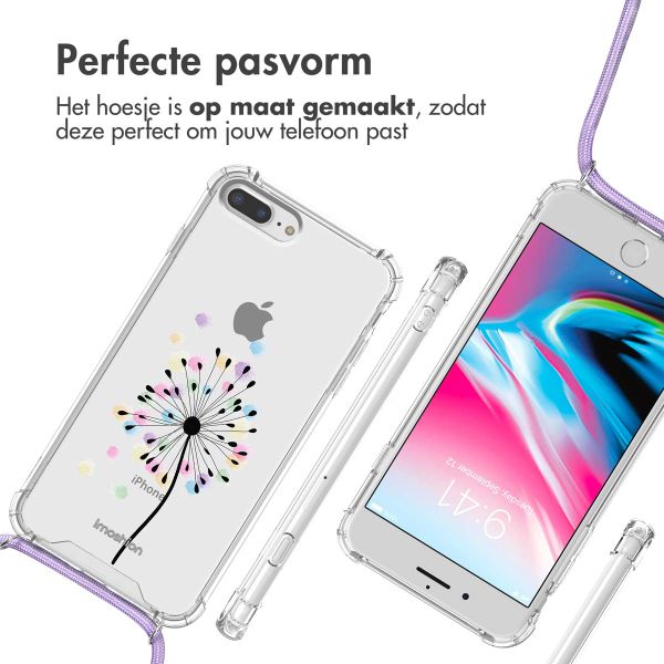 imoshion Design hoesje met koord Apple iPhone 8 Plus / 7 Plus - Sandstone Dandelion