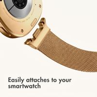imoshion Milanese Magnetic Band Samsung Galaxy Watch 9 (40/44mm) / Watch 8 (40/44mm) / Classic (46mm) - Gold