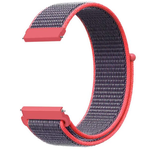 imoshion Nylon bandje Samsung Galaxy Watch 3 (45 mm) / Watch (46 mm) / Gear S3 Frontier / Gear S3 Classic (22 mm) - Rood