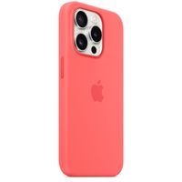 Apple Silicone Backcover MagSafe iPhone 15 Pro - Guava