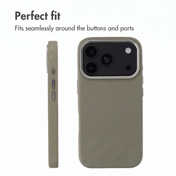 Accezz Mesh Back Cover with MagSafe Apple iPhone 17 Pro Max - Dark Grey