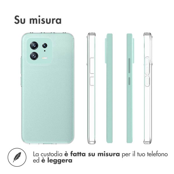 Accezz Clear Backcover Xiaomi 13 - Transparant
