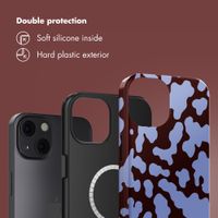 Selencia Vivid Back Cover with MagSafe Apple iPhone 13 - Moo'd Lavender Glow