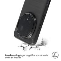 imoshion Brushed Backcover Honor Magic8 Pro - Zwart