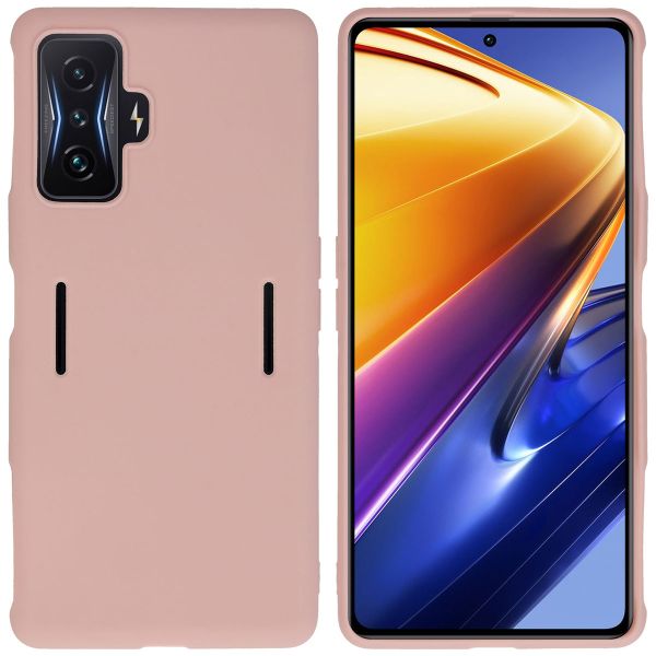 imoshion Color Backcover Xiaomi Poco F4 GT 5G - Dusty Pink