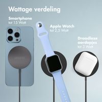 Accezz Wireless Charger USB-C - MagSafe Draadloze Oplader - 1 meter - Zwart