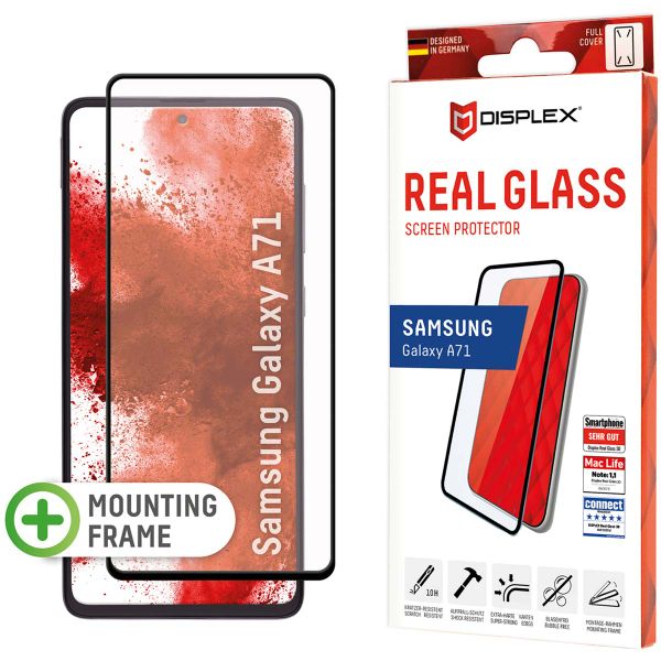 Displex Screenprotector Real Glass Full Cover Samsung Galaxy A71