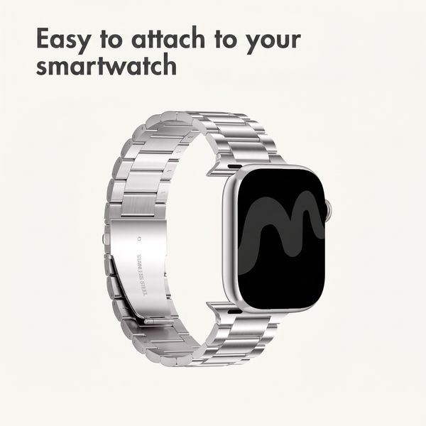 imoshion Steel strap Apple Watch | 38/40/41/42 mm - Silver
