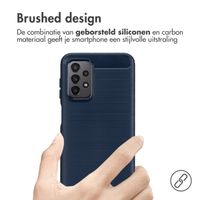 imoshion Brushed Backcover Samsung Galaxy A23 (5G) - Donkerblauw