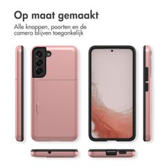 imoshion Backcover met pasjeshouder Samsung Galaxy S22 - Rosé Goud