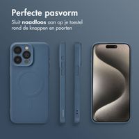 imoshion Color Backcover met MagSafe Apple iPhone 15 Pro Max - Donkerblauw