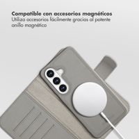 Selencia Olyn Detachable Bookcase with MagSafe Samsung Galaxy S26 - Grey