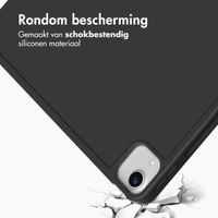Accezz Smart Silicone Bookcase Apple iPad Air 13 inch (2025) M3 / (2024) M2 - Zwart