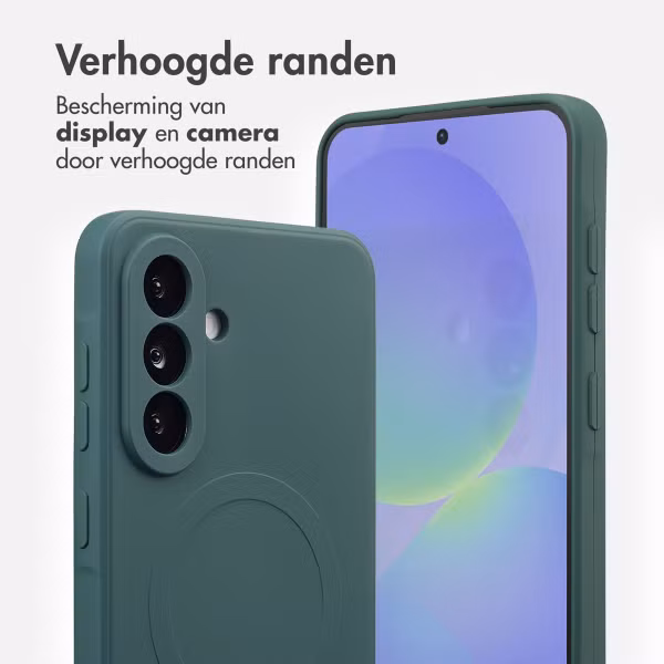 imoshion Color Backcover met MagSafe Samsung Galaxy A36 - Donkergroen