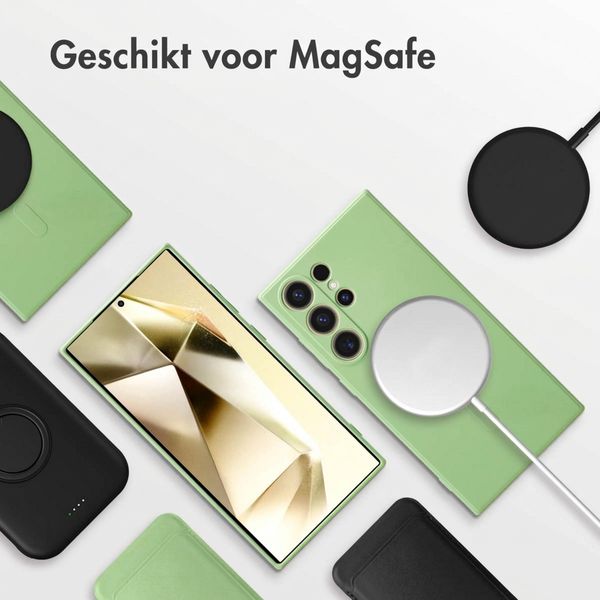 imoshion Color Backcover met MagSafe Samsung Galaxy S24 Ultra - Groen