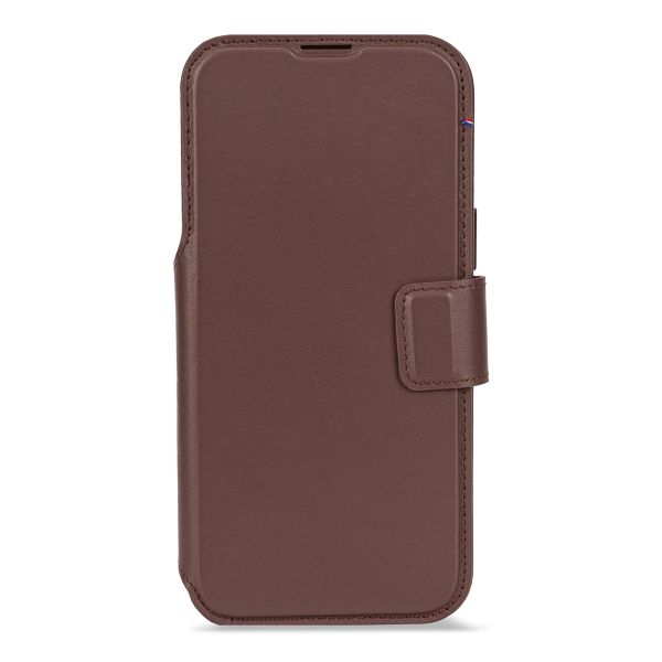 Decoded 2 in 1 Leather Detachable Wallet MagSafe Apple iPhone 17 Pro - Chocolate Brown