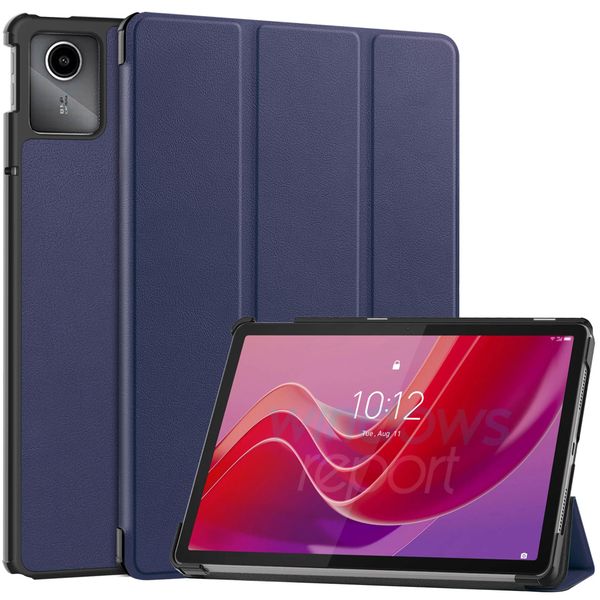 imoshion Trifold Bookcase Lenovo Tab M11 - Donkerblauw