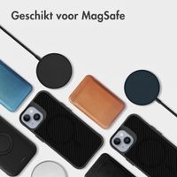 imoshion Rugged Hybrid Carbon Case met MagSafe Apple iPhone 15 Plus - Zwart