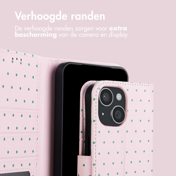 imoshion Design Bookcase Apple iPhone 13 - Happy Dots
