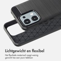 imoshion Brushed Backcover Oppo A6 Pro (5G) - Zwart