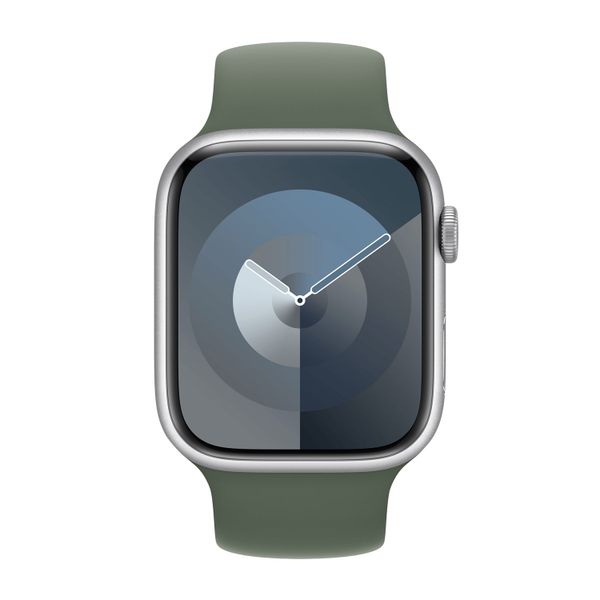 Apple Siliconen solobandje Apple Watch | 38/40/41/42 mm - Maat 4 - Cypress