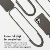imoshion Color Backcover met afneembaar koord met MagSafe Apple iPhone 17 - Black Coffee