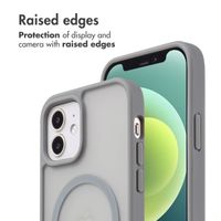 imoshion Colour Guard Back Cover with MagSafe Apple iPhone 12 (Pro) - Grey