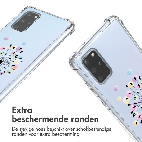 imoshion Design hoesje met koord Samsung Galaxy S20 Plus - Sandstone Dandelion