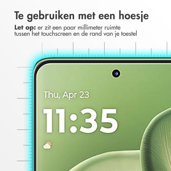 Accezz Gehard Glas Screenprotector Motorola Edge 60 Pro