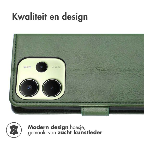imoshion Luxe Bookcase Xiaomi Redmi Note 14 (4G) - Groen
