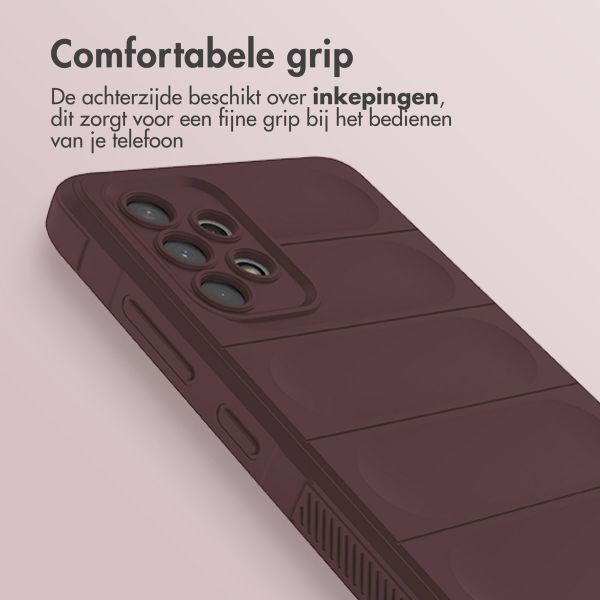 imoshion EasyGrip Backcover Samsung Galaxy A32 (4G) - Aubergine